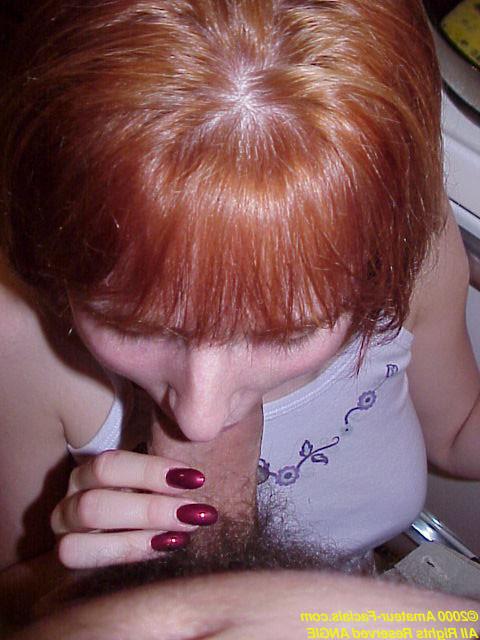 15P Angie sucking cock and gets a messy cum facial
