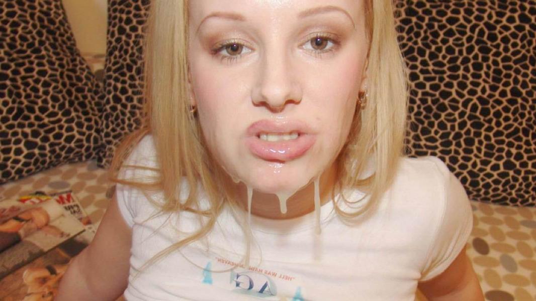12P messy cum covered amateur faces