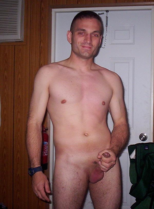 16P military stud with hairy ass self shooting