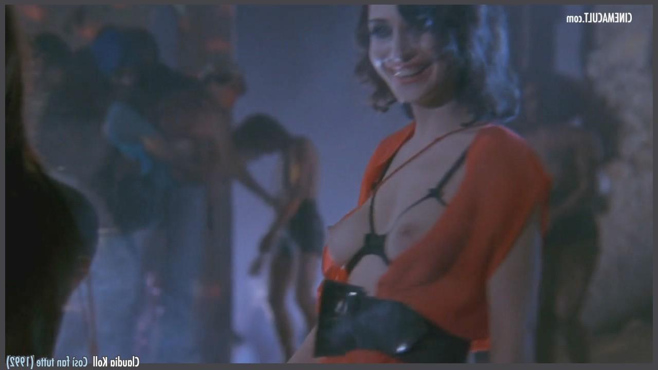 16P Hot italian actress Claudia Koll nude from a movie