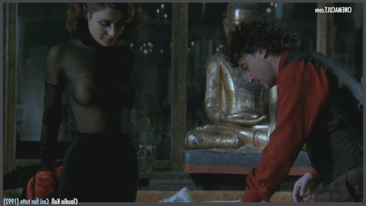 16P Hot italian actress Claudia Koll nude from a movie