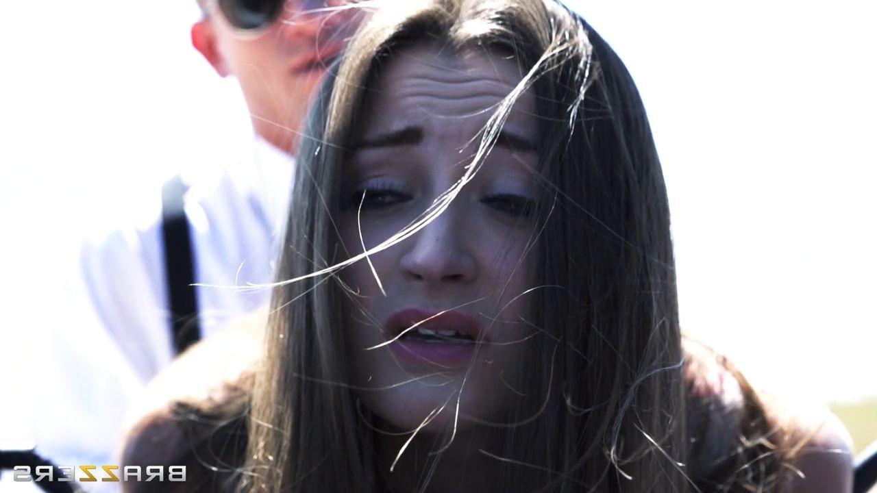 16P Dani Daniels banged by police officers
