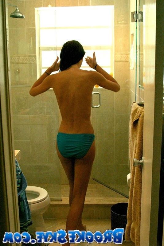 12P Voyeur view of Brooke in the Shower