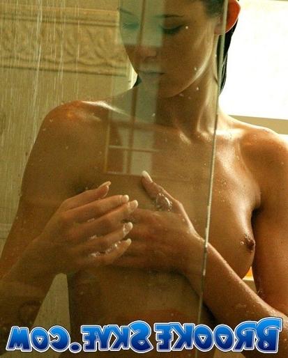 12P Voyeur view of Brooke in the Shower