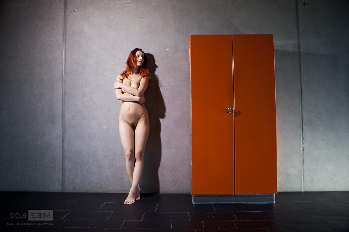 16P Busty beautiful redhead teen