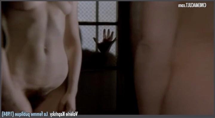 16P Brunette celebrity Valerie Kaprisky nude from a movie