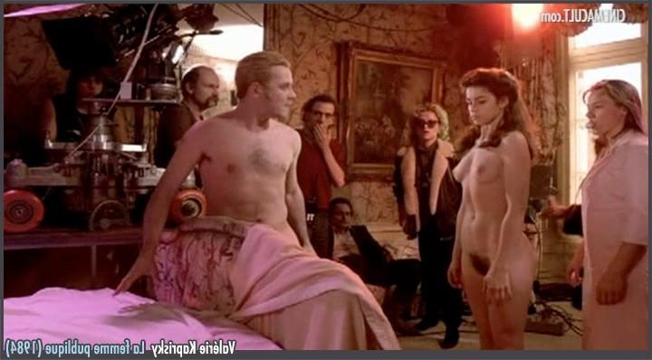 16P Brunette celebrity Valerie Kaprisky nude from a movie