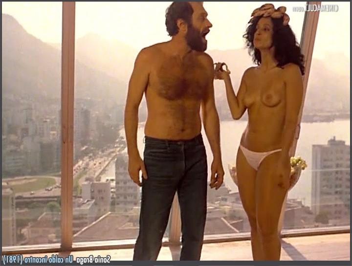 16P Latina actress Sonia Braga nude from a vintage movie