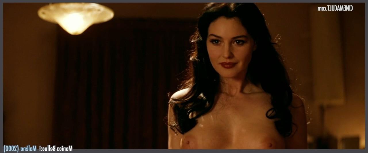 16P Supersexy actress Monica Bellucci nude scenes from Malena