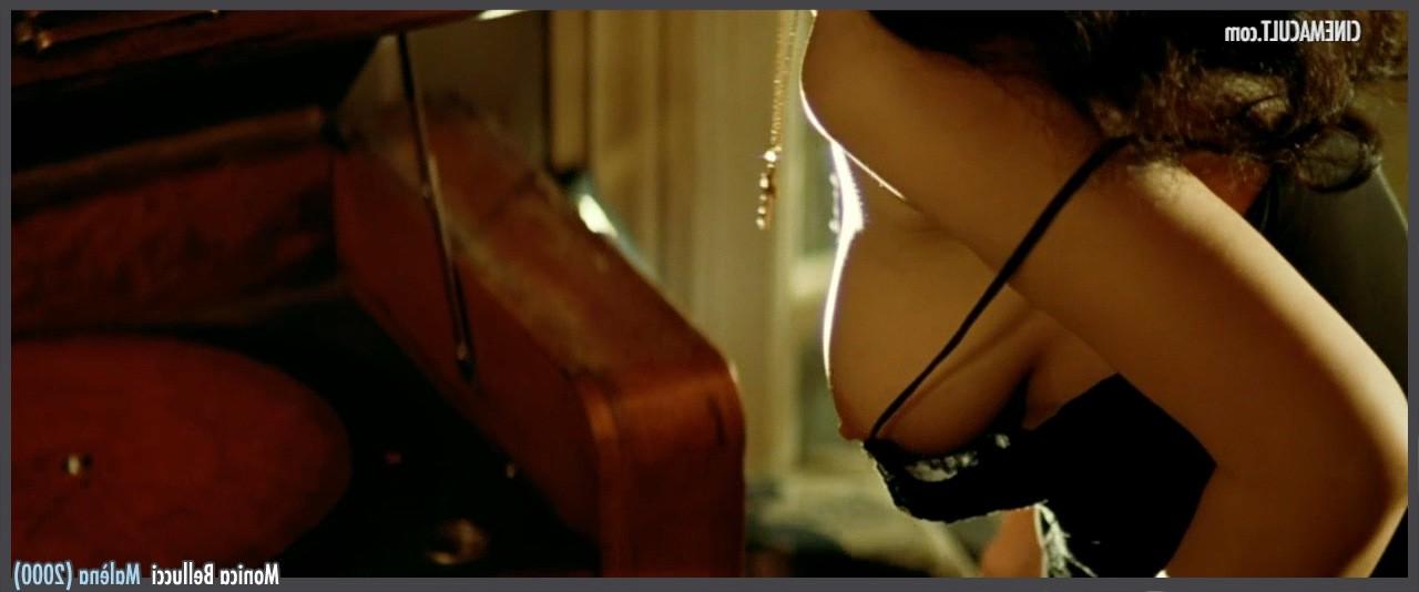 16P Supersexy actress Monica Bellucci nude scenes from Malena