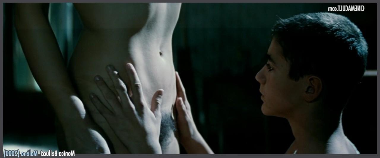 16P Supersexy actress Monica Bellucci nude scenes from Malena