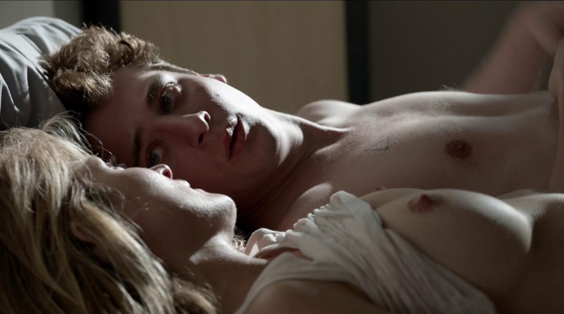 16P Sasha Alexander fully naked riding a guy in Shameless