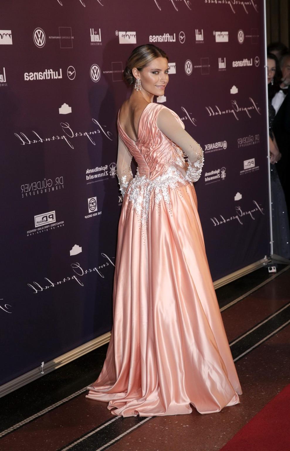 16P Sophia Thomalla showing huge cleavage at the 10Semper Opernball in Dresden