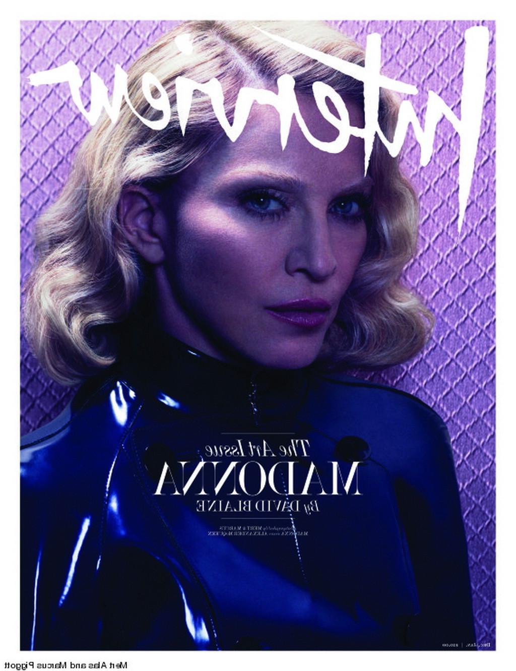 16P Madonna showing off her boobs in the Mert Alas and Marcus Piggott photoshoot for