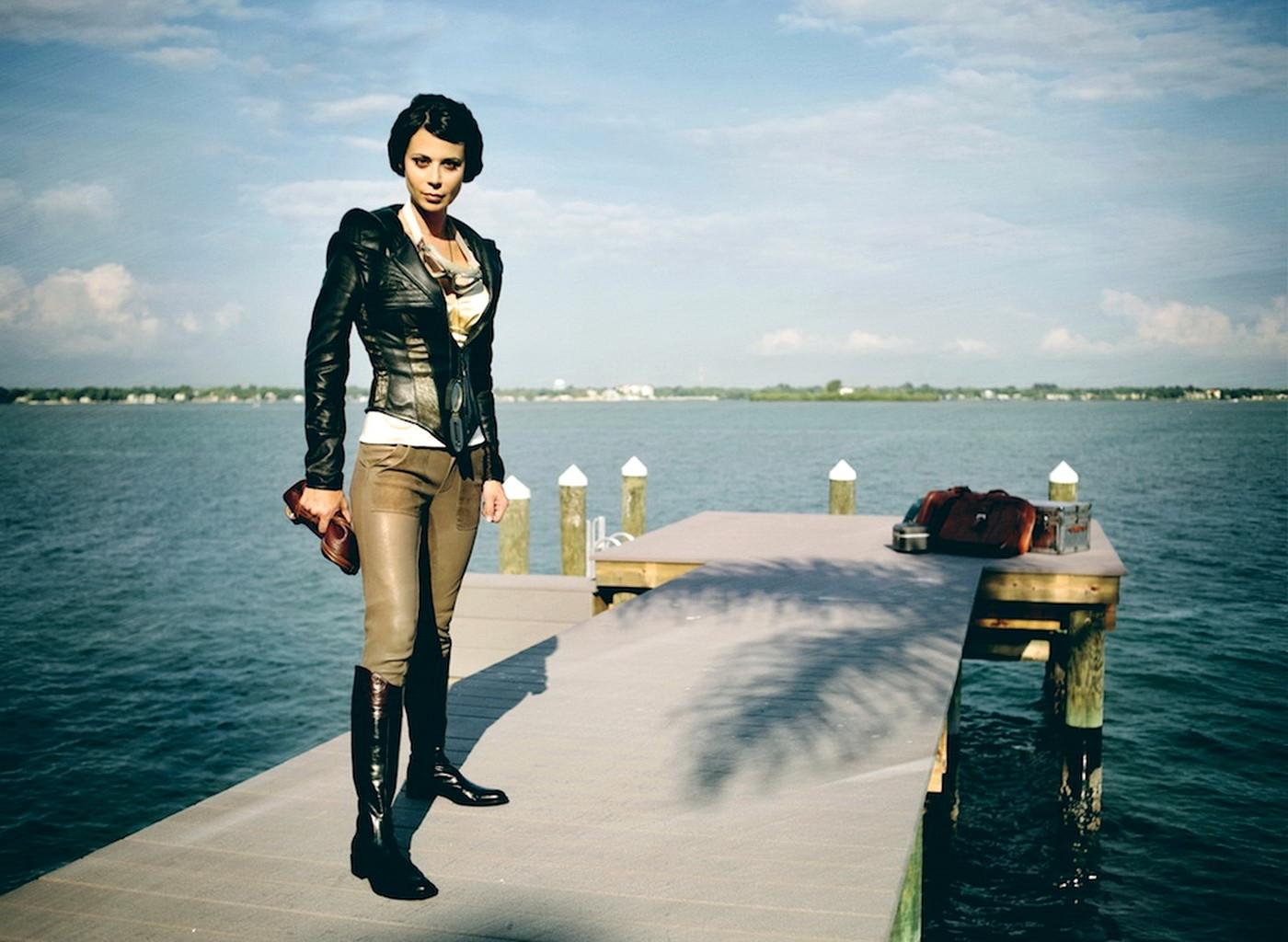 16P Catherine Bell looking very hot for Felix Kunze photoshoot in Miami 