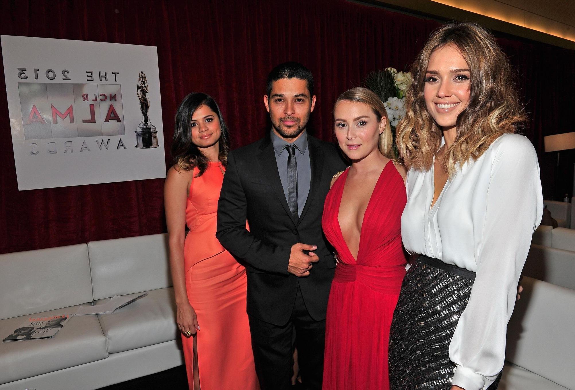 16P Alexa Vega showing huge cleavage at the 2013 NCLR ALMA Awards in Pasadena