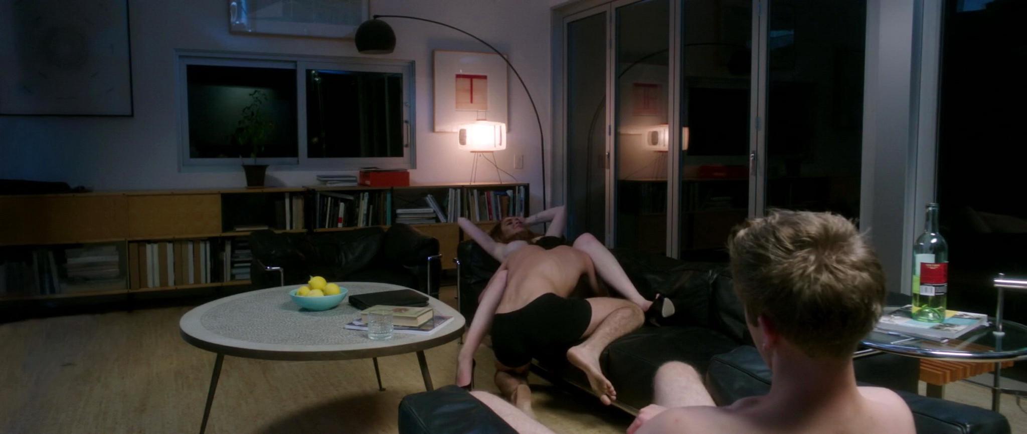 16P Busty Lindsay Lohan fully nude  getting nailed in 'The Canyons' caps