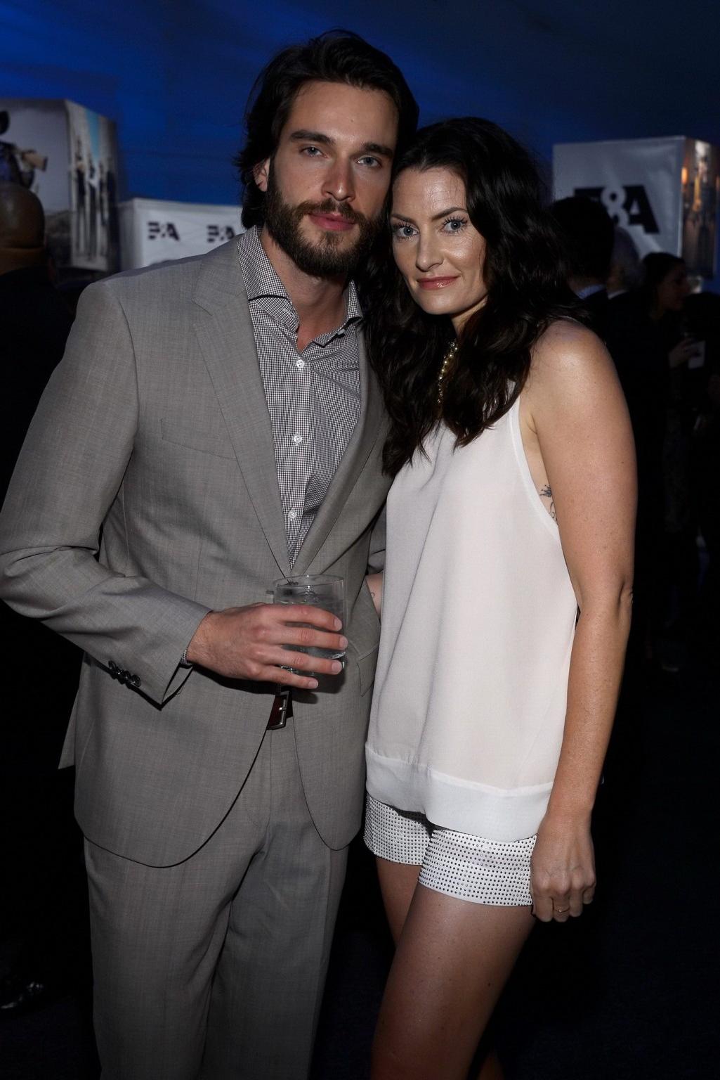 16P Madchen Amick leggy wearing shorts at the  A E Networks Upfront in NYC