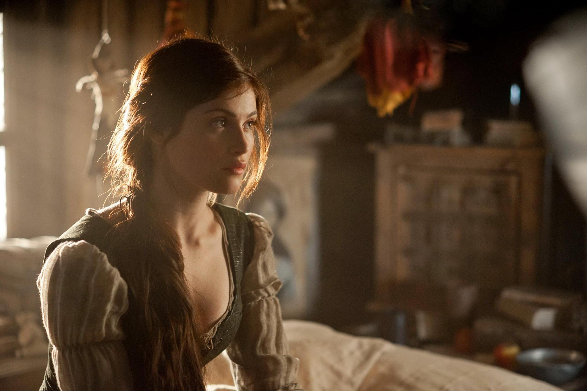 16P Gemma Arterton as hot medieval warrior in 'Hansel and Gretel' promo stills