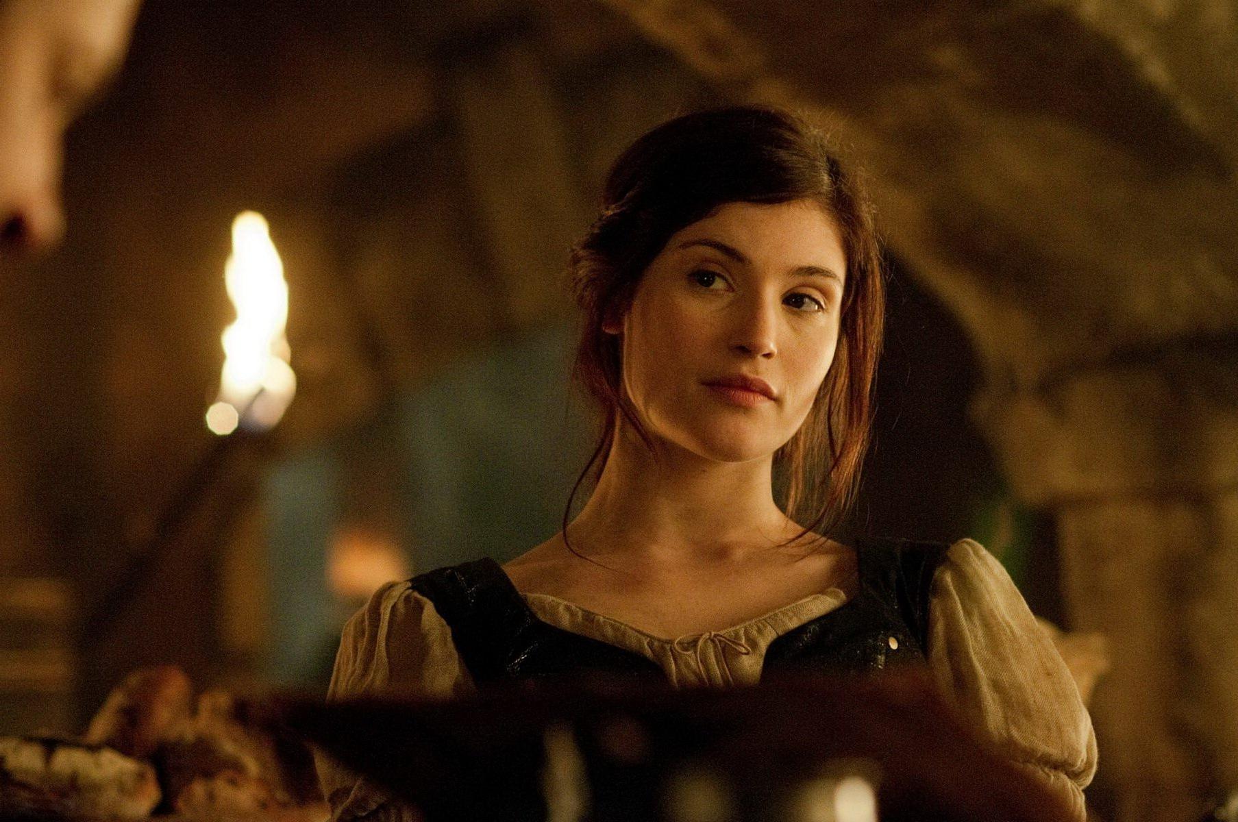 16P Gemma Arterton as hot medieval warrior in 'Hansel and Gretel' promo stills