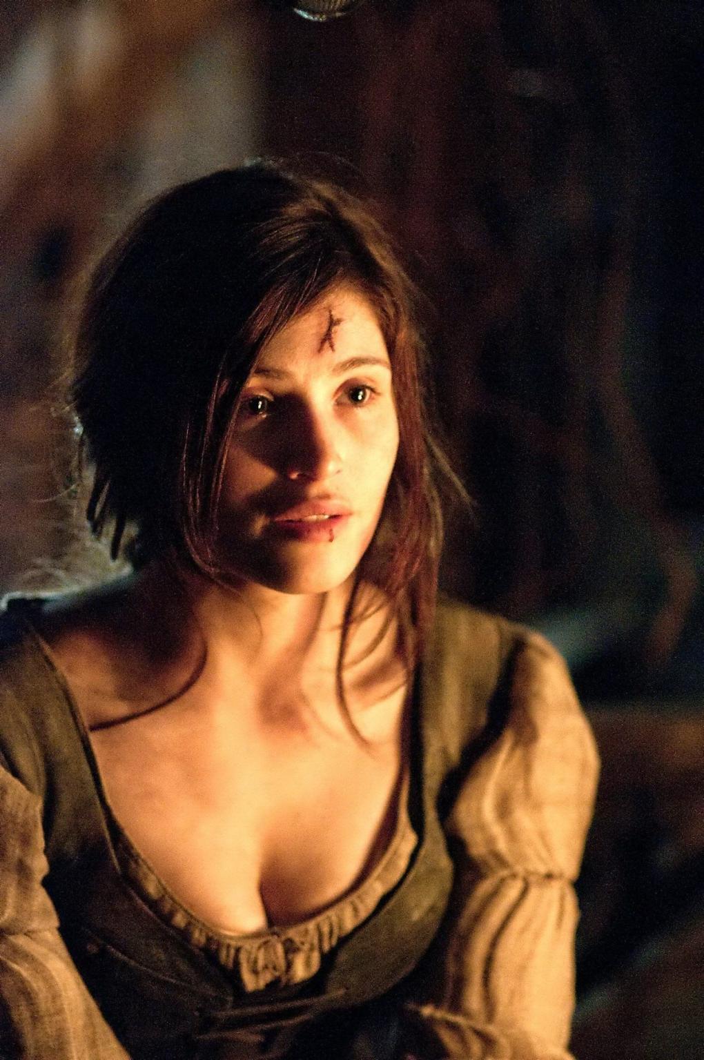 16P Gemma Arterton as hot medieval warrior in 'Hansel and Gretel' promo stills