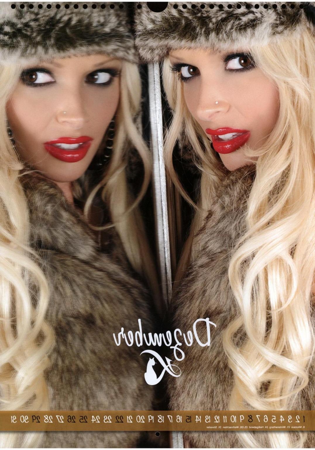 10P Daniela Katzenberger busty in various sexy outfits posing for her official 2013 