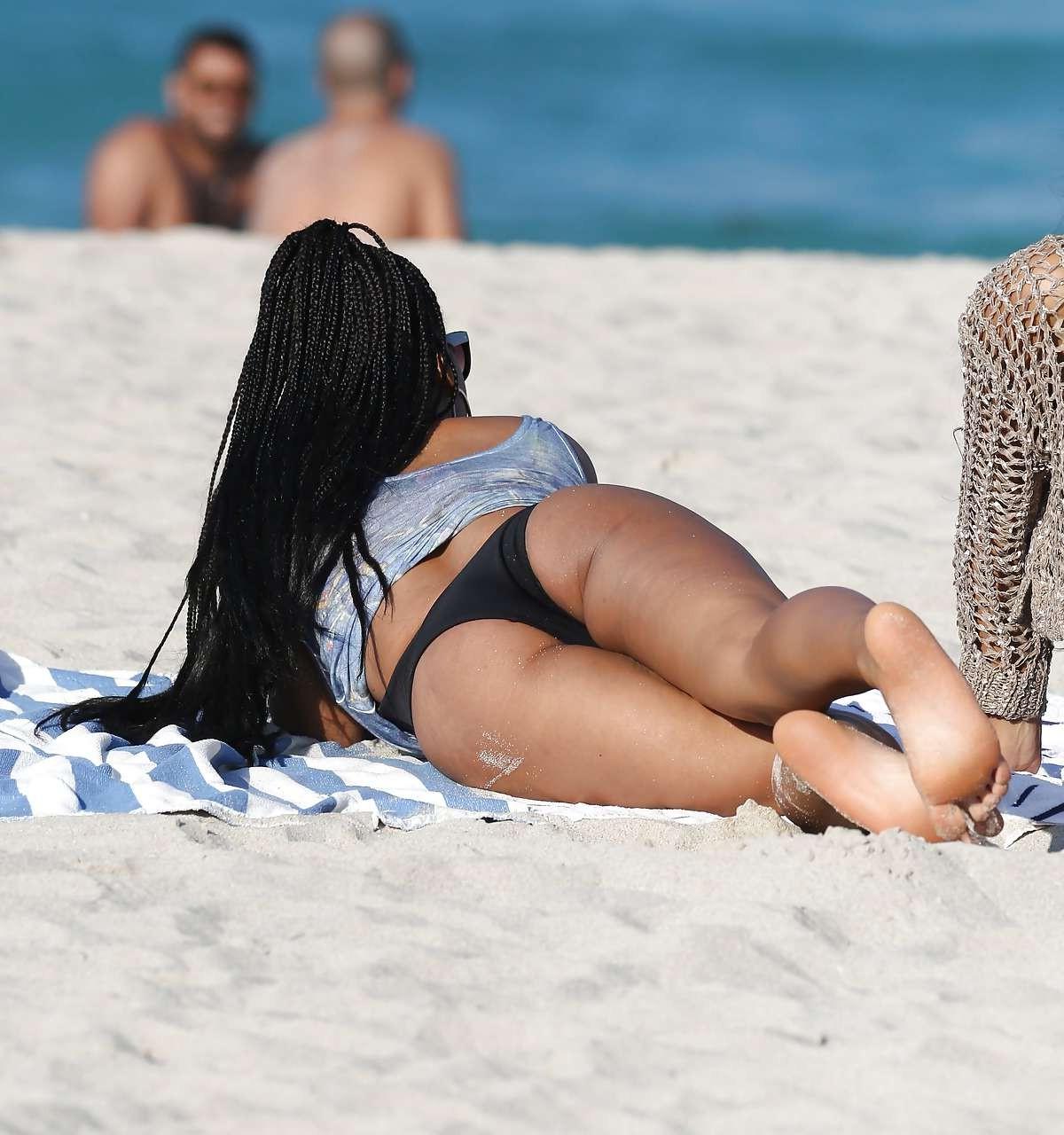 10P Christina Milian sexy bikini and nipple slip paparazzi photos