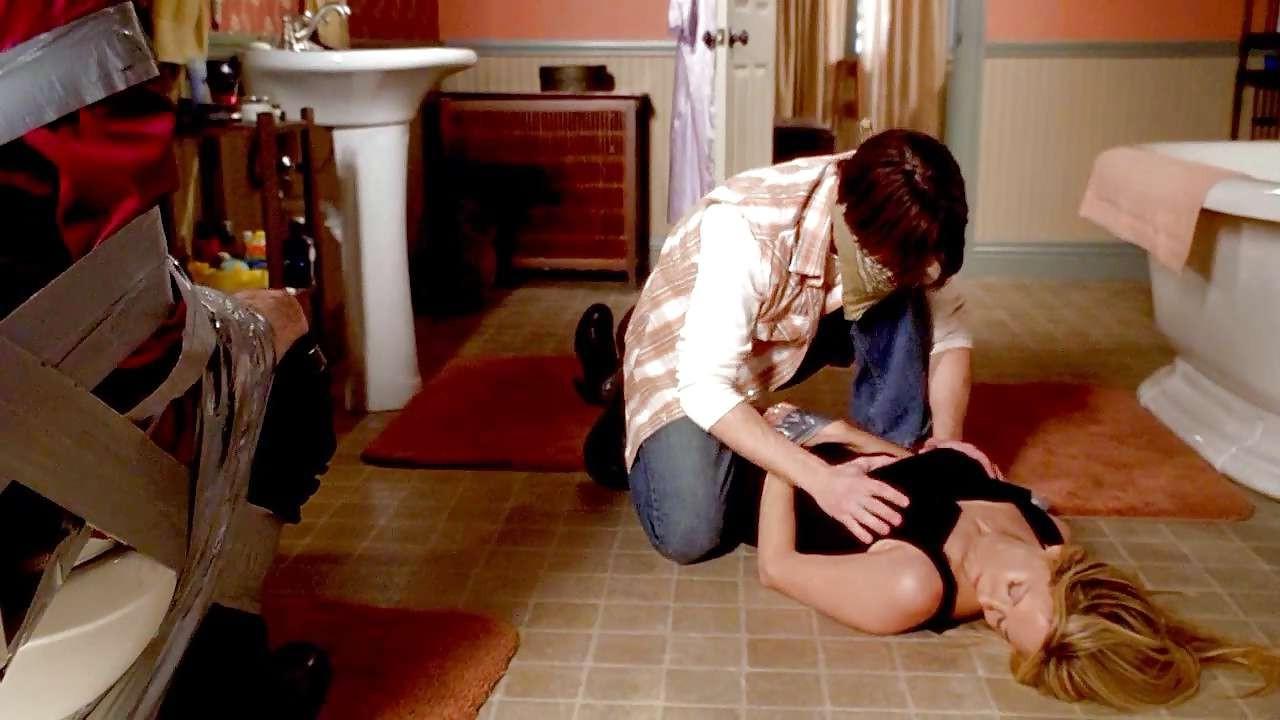 10P Meg Ryan exposing her nice big boobs and lets boy grab them