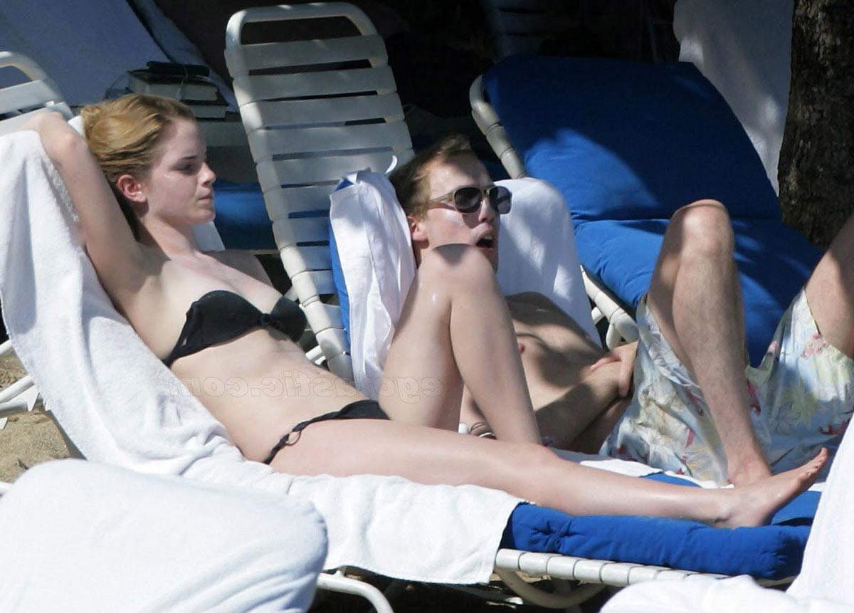 15P Emma Watson looking sexy and hot in magazine
