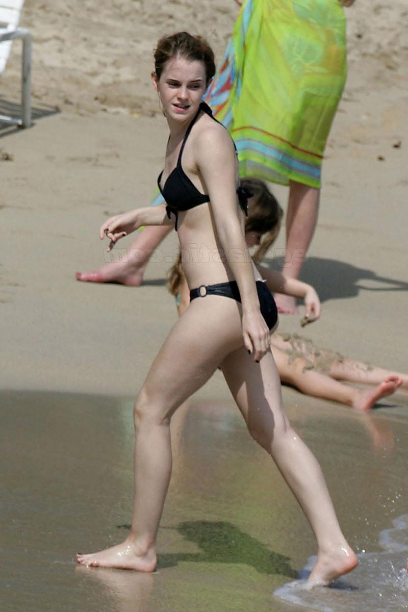 15P Emma Watson looking sexy and hot in magazine