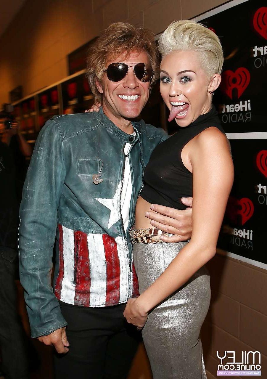 10P Miley Cyrus exposing sexy body and hard nipples in see thru