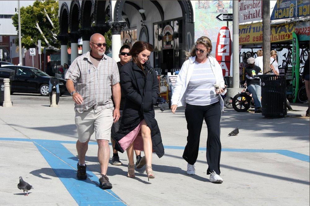 15P Emma Watson in shorts and showing her nice stomach