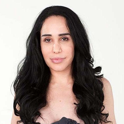 16P Nadya Suleman posing totally nude and showing huge boobs