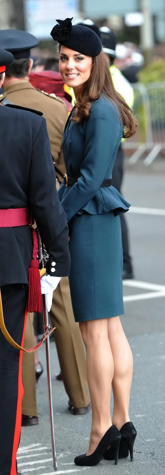 16P Kate Middleton showing royal upskirt at Queen Elizabeth II's Diamond Jubilee Tou