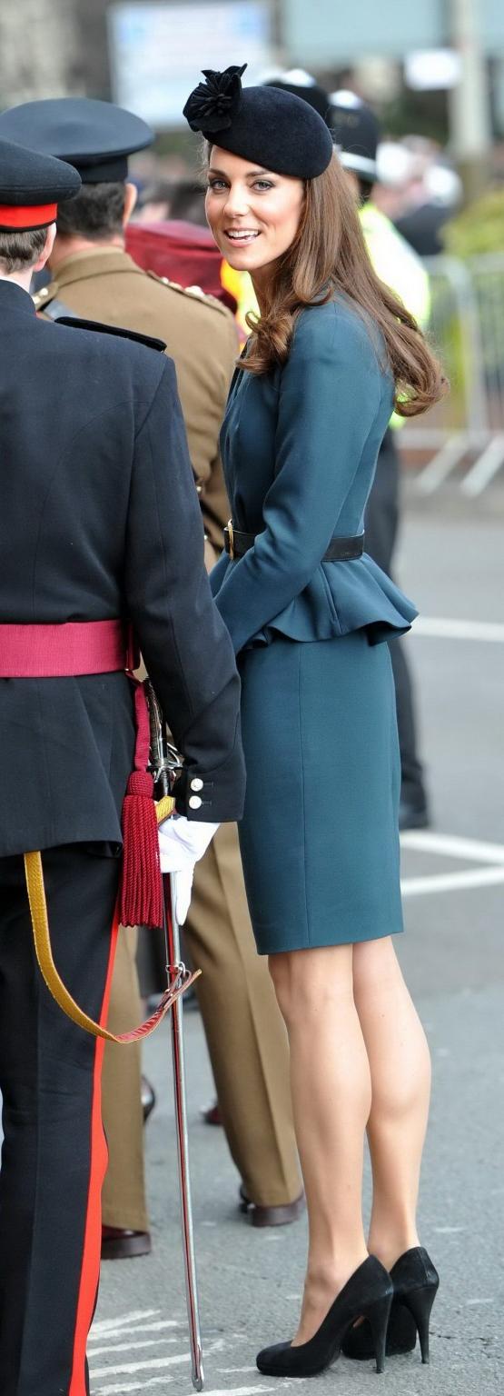 16P Kate Middleton showing royal upskirt at Queen Elizabeth II's Diamond Jubilee Tou