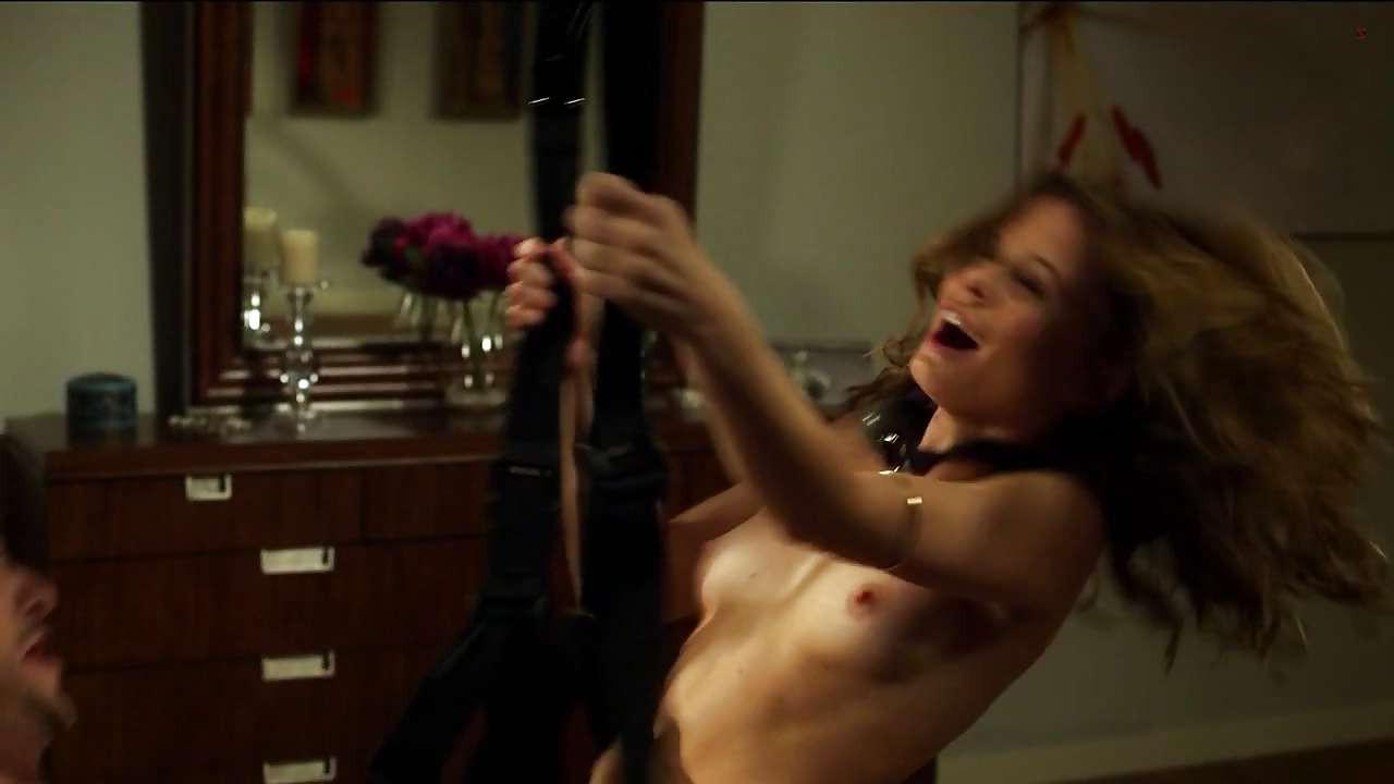 16P Augie Duke showing her tits and ass in thong and fucking hard