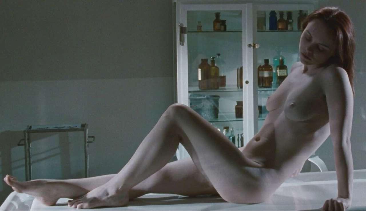16P Christina Ricci showing her ass and small tits and dancing in mini skirt