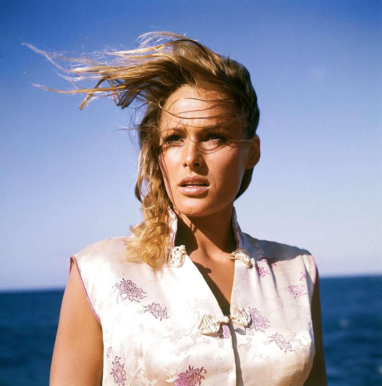 16P Ursula Andress showing her nice big tits in nude pictures
