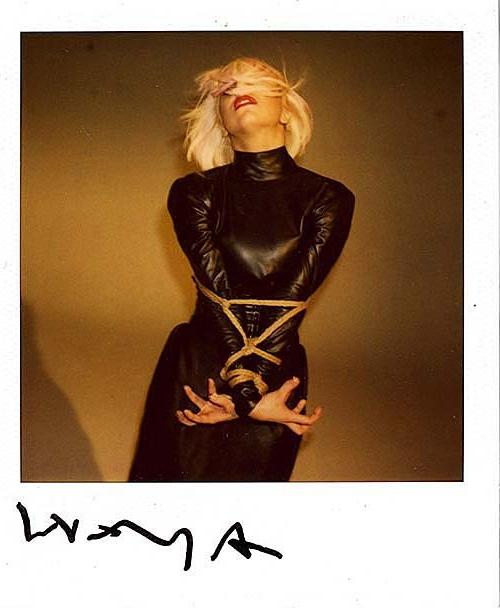 16P Lady Gaga posing nude and showing big boobs and nice pussy