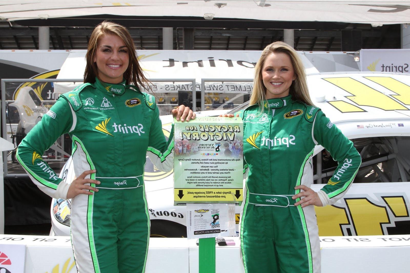 16P Miss Sprint Cup Paige Duke showing off her boobs  shaved pussy on leaked persona