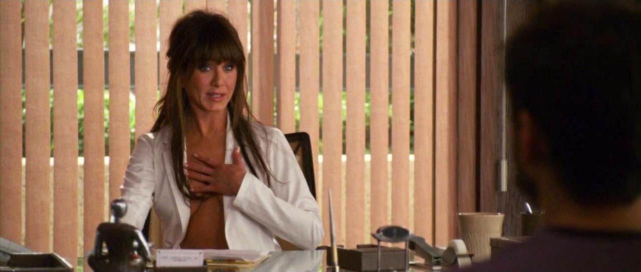 16P Jennifer Aniston exposing fucking sexy legs and huge cleavage