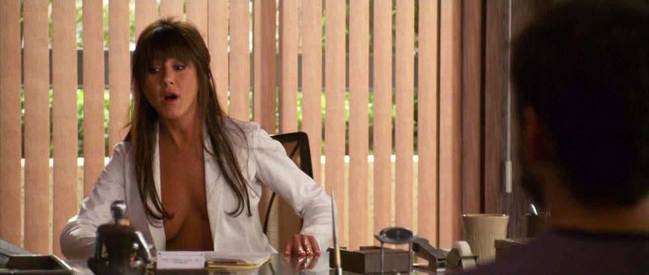16P Jennifer Aniston exposing fucking sexy legs and huge cleavage