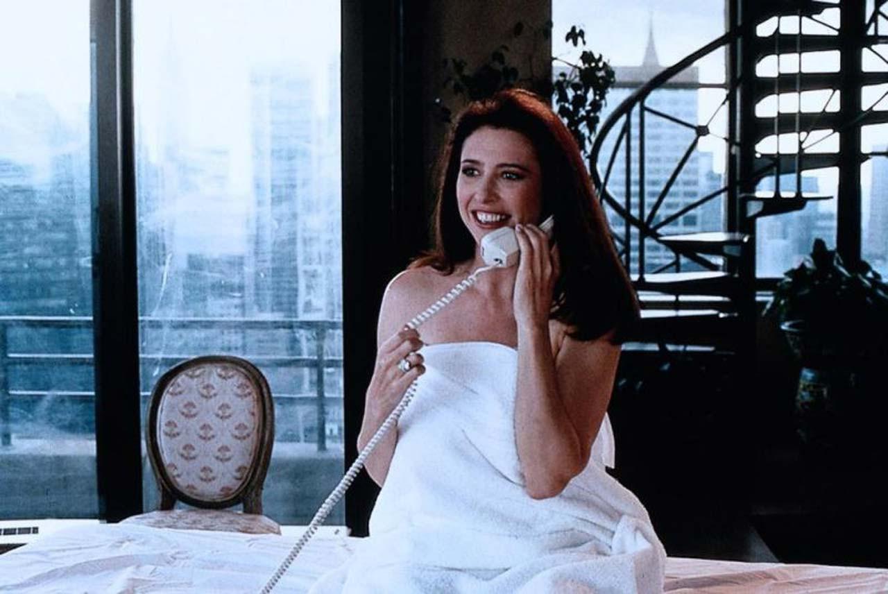 16P Mimi Rogers exposing her hairy pussy and huge boobs and riding some guy in nude 