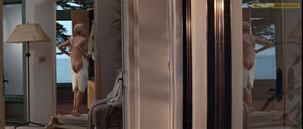 16P Sharon Stone exposing her small boobs and pussy and riding some guy in movie