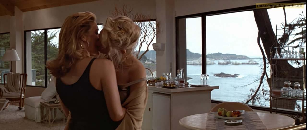 16P Sharon Stone exposing her small boobs and pussy and riding some guy in movie