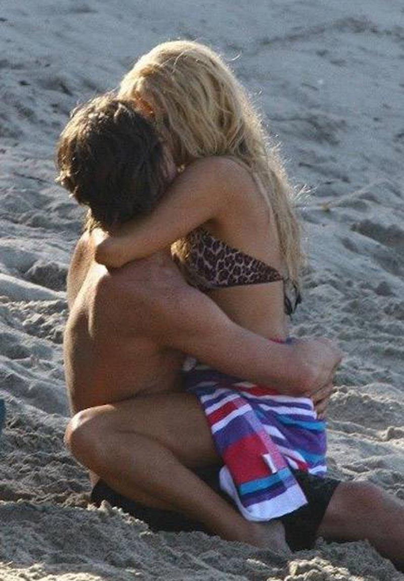 16P Paris Hilton upskirt while playing tennis