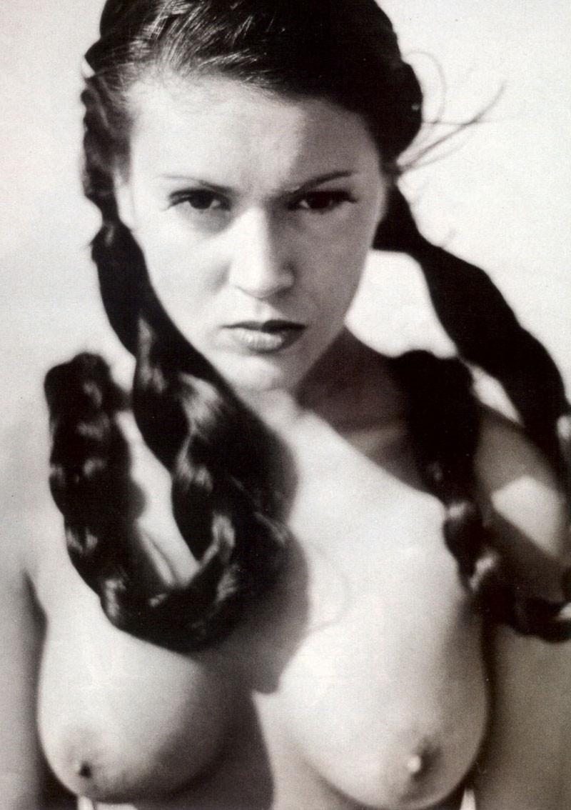 16P Alyssa Milano exposing her decent big boobs