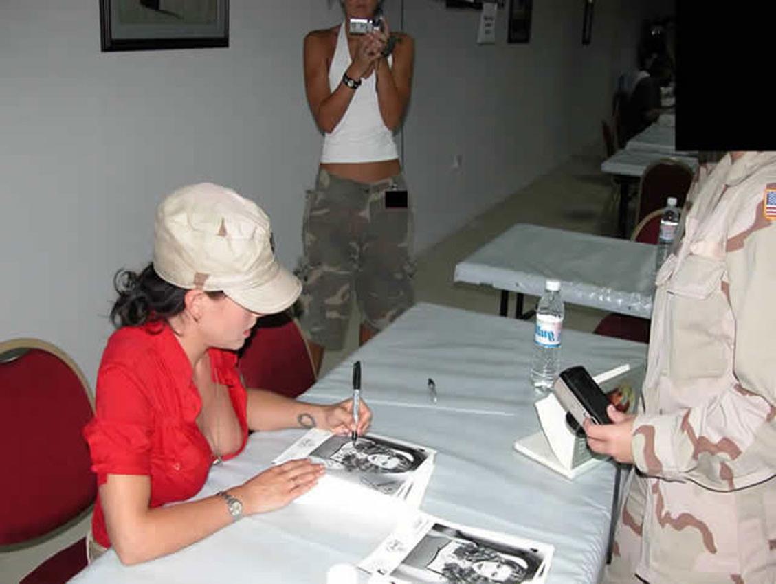16P Alyssa Milano exposing her decent big boobs