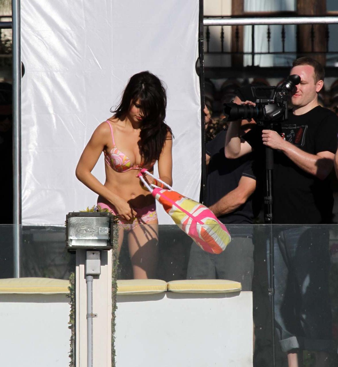 16P Adriana Lima showing her great ass and body in bikini photoshoot paparazzi shoot