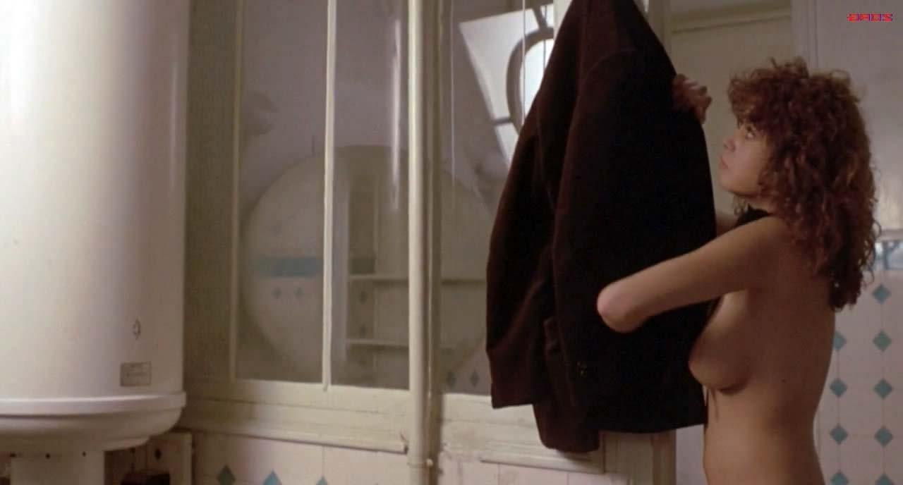 10P Maria Schneider showing her nice big tits and hairy pussy and fucking hard in mo